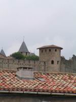 Carcassonne - 24 - Tour de la Marquiere (tour romaine) (du cote de la Porte de Rodez)